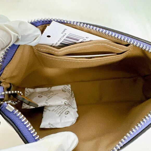 Coach CR394 Nolita 19 With Checkerboard Print IN Light Violet Chalk - Picture 6 of 7